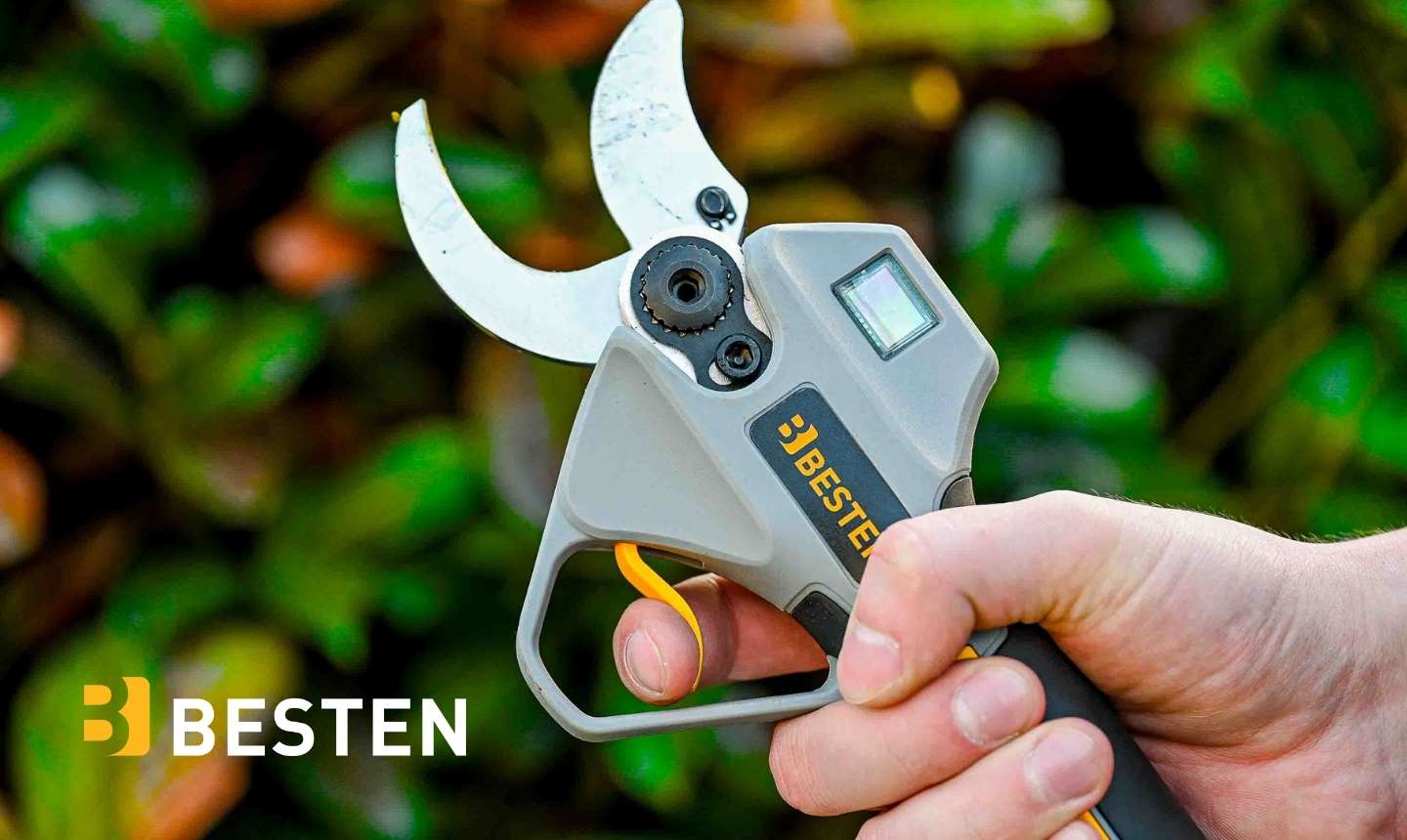 Wiosenne cięcie drzew i krzewów – sekatory i piły akumulatorowe BESTEN w ogrodzie